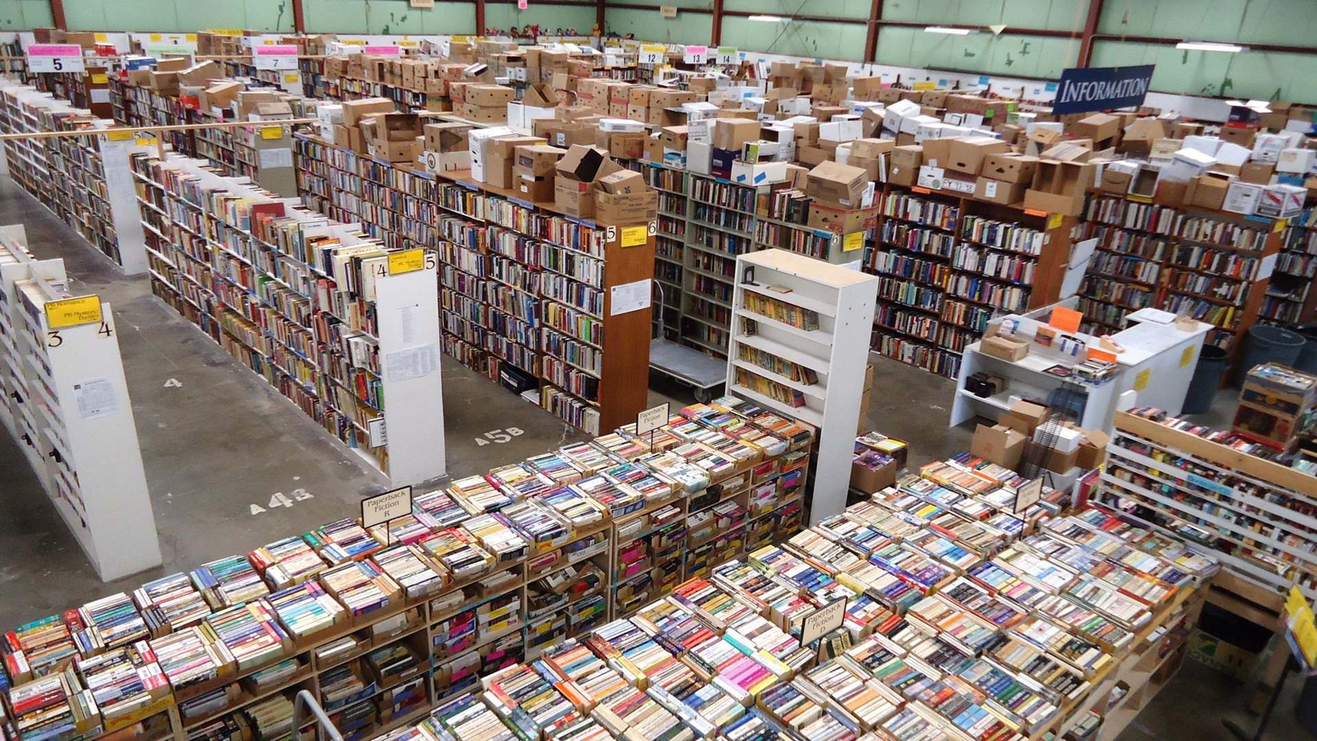 Friends of the Library Book Sale at Butt-Holdsworth Memorial Library