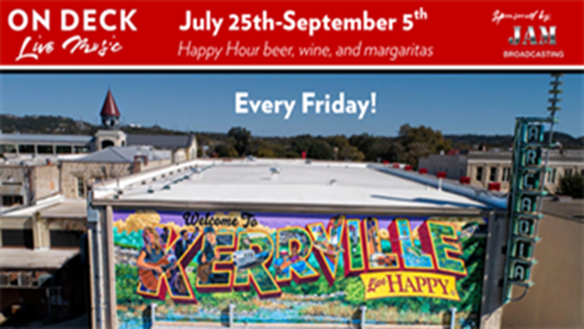 Live Music On Deck at Arcadia Live