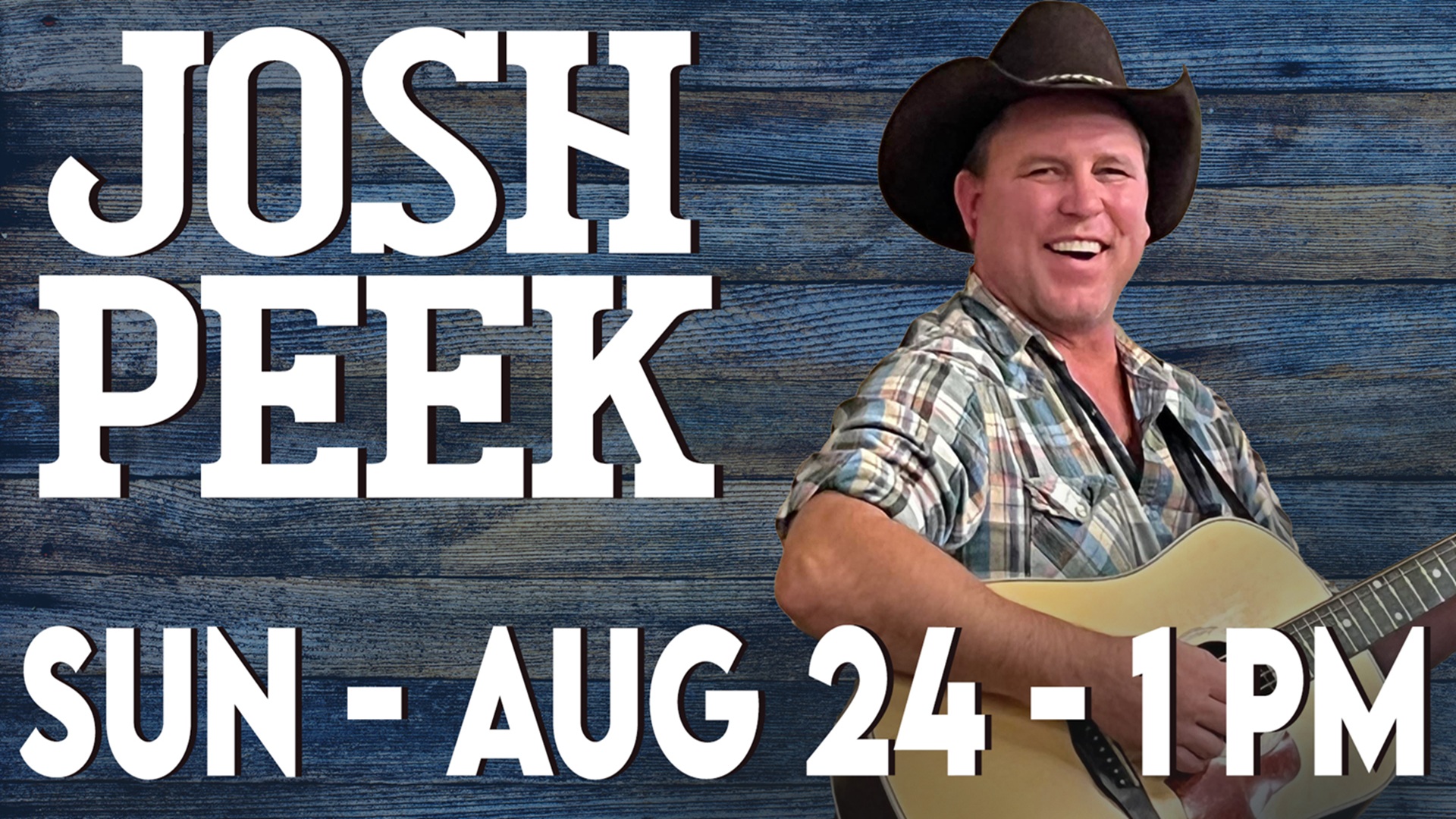 Sunday Funday with Josh Peek at Gravity Check Saloon and Arena