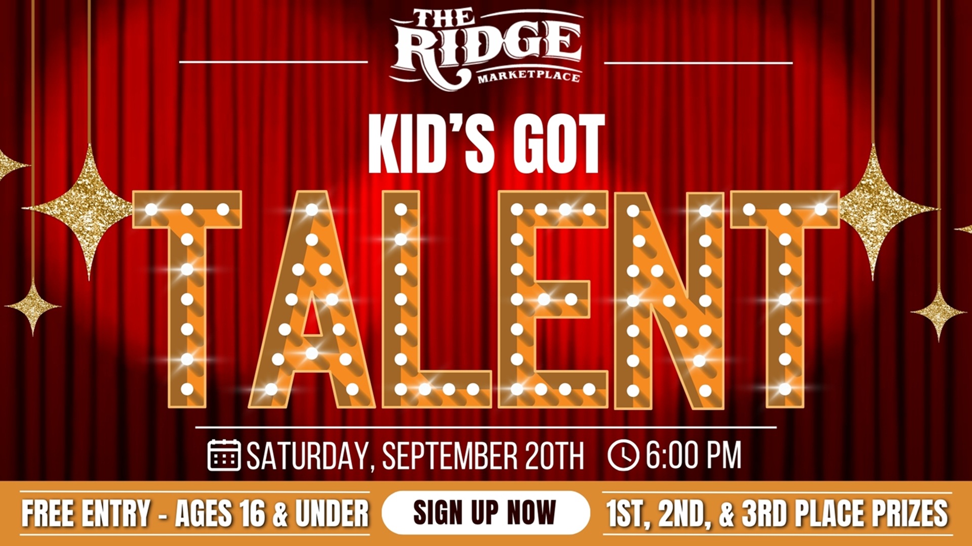 Kid’s Got Talent: Season 2 at Ridge Rock Amphitheater