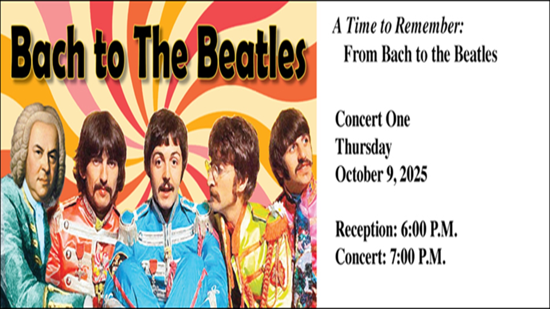 Symphony of the Hills: Bach to the Beatles at Cailloux Theater