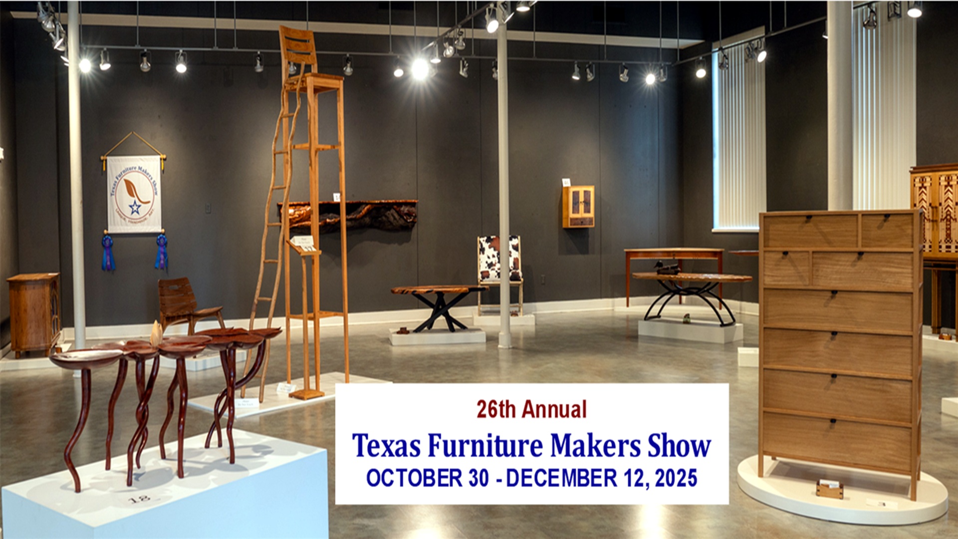 Annual Texas Furniture Makers’ Show at Kerr Arts & Cultural Center