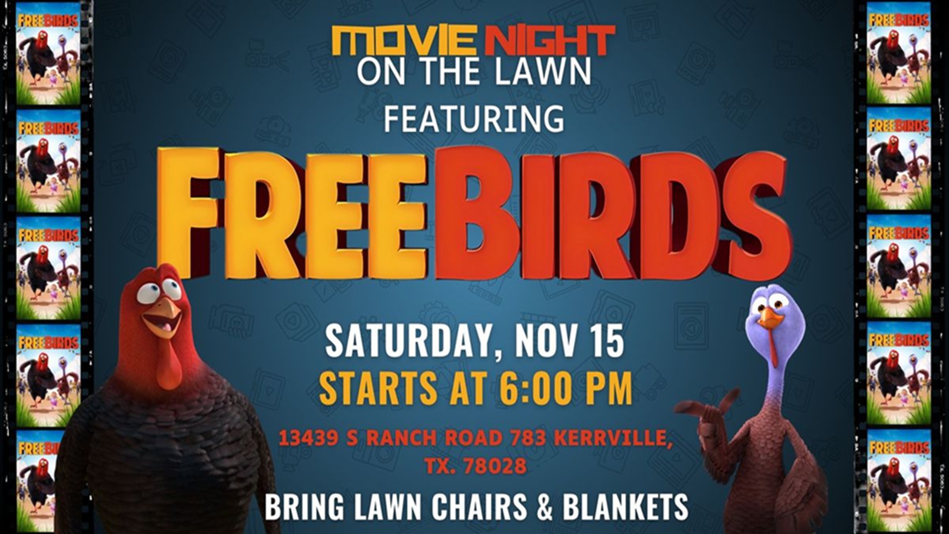 Free Birds: Movie Night on the Lawn at The Ridge