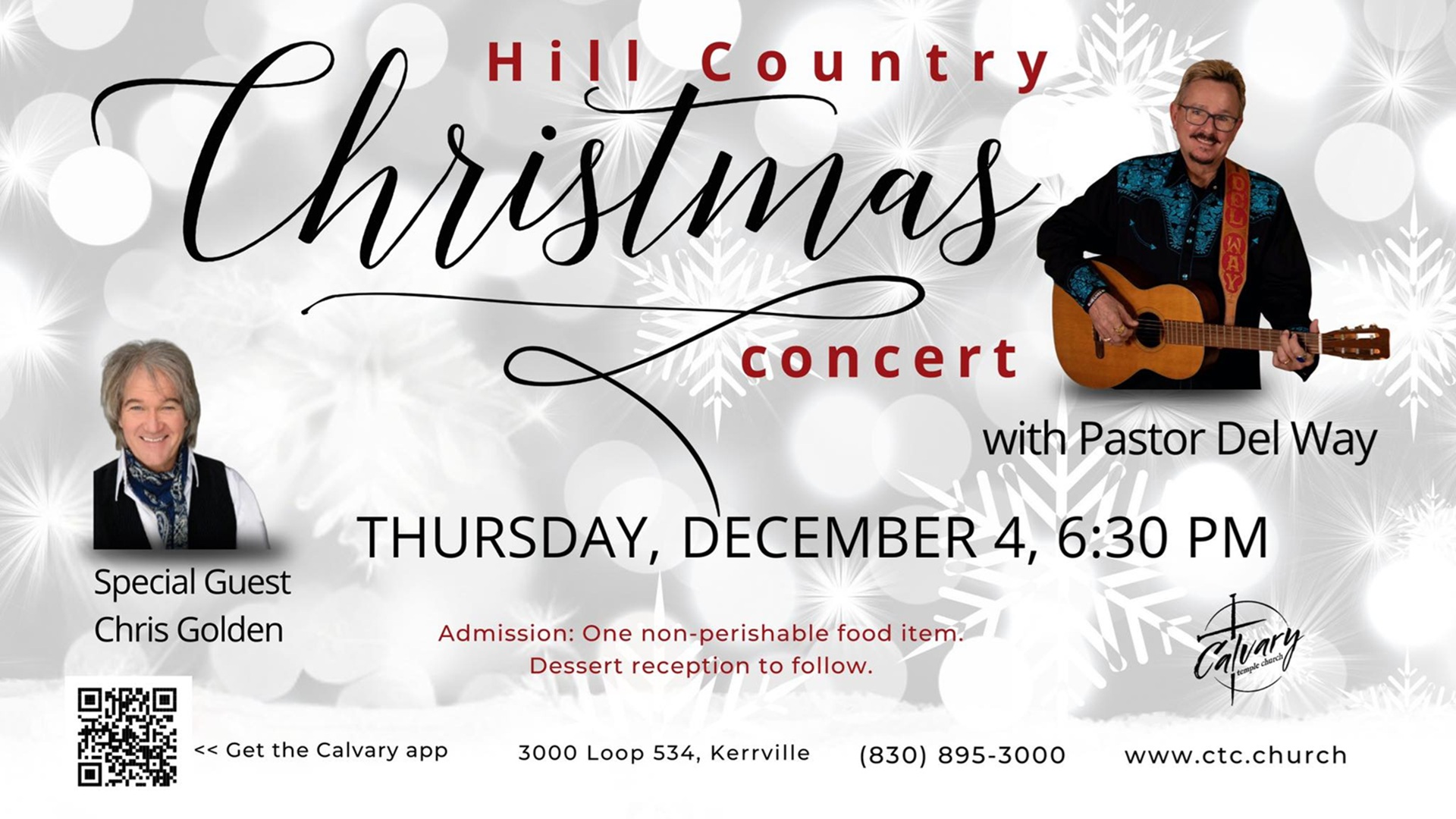 Hill Country Christmas at Calvary Temple Church