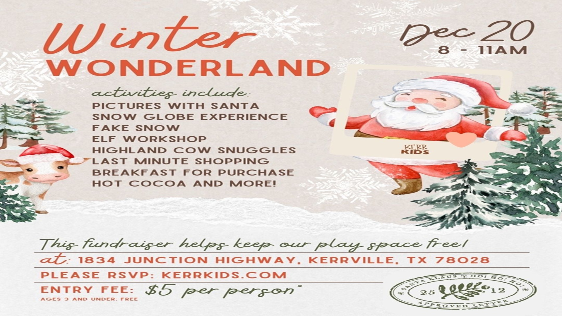 Winter Wonderland at Blue Oak Trading Company