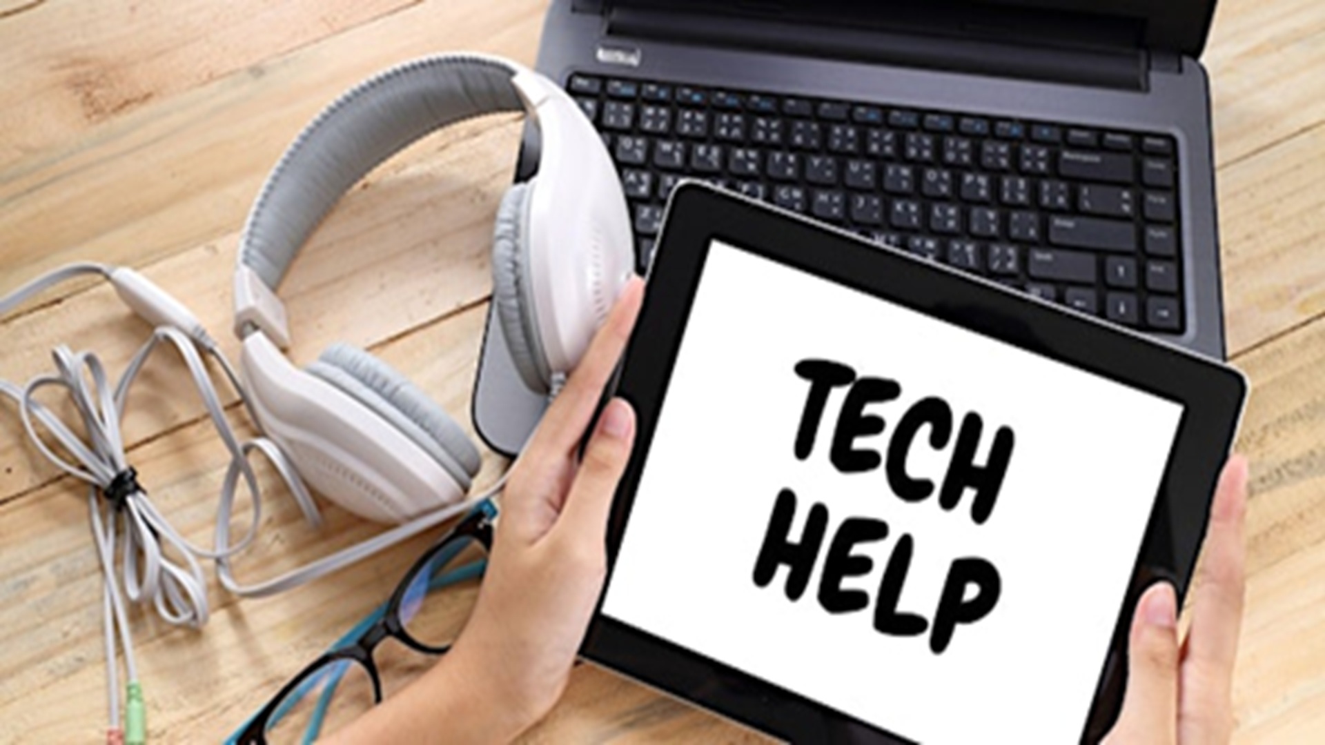 Tech Help Friday at Butt-Holdsworth Memorial Library