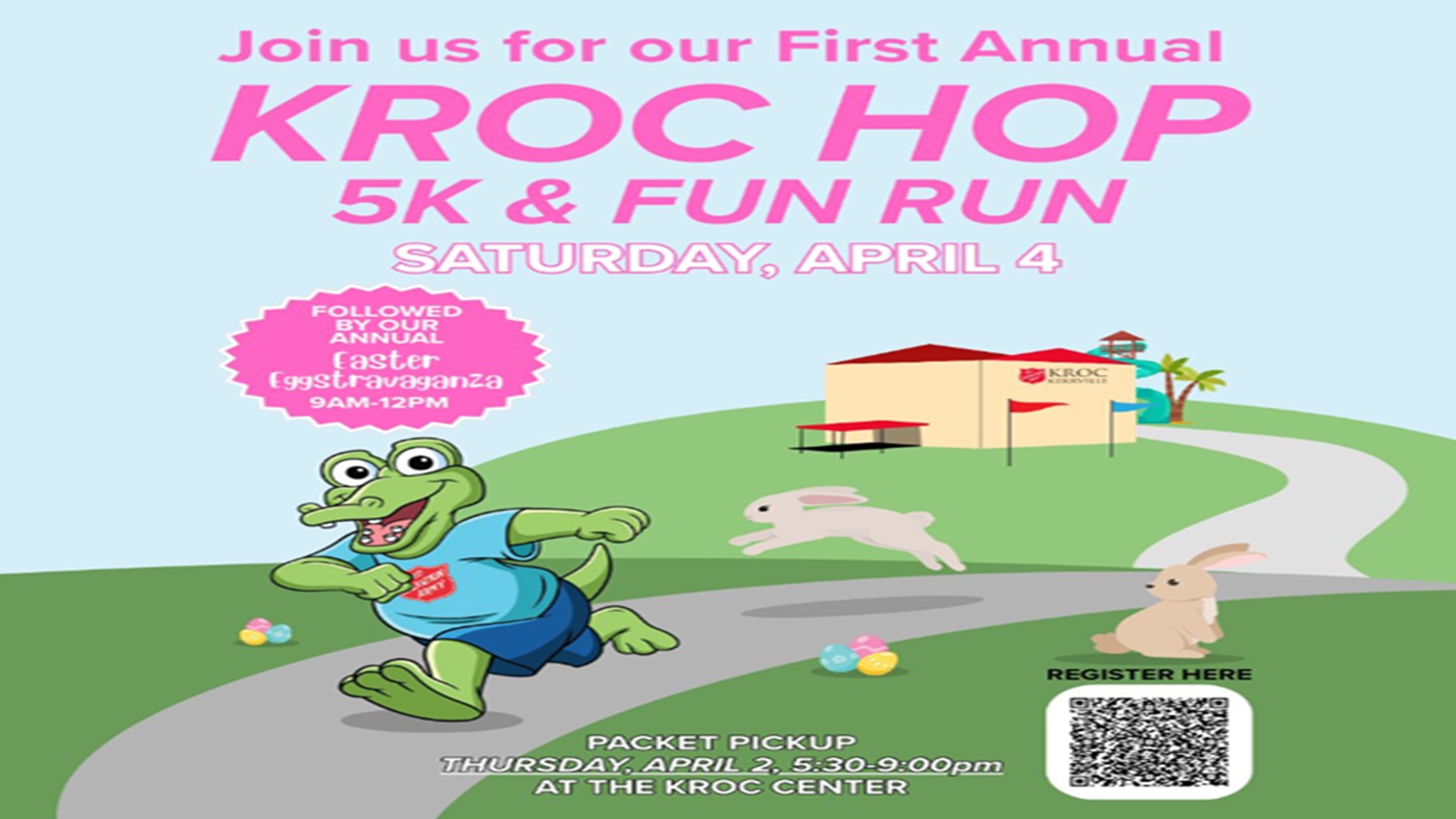 1st Annual Kroc Hop 5K and Fun Run at Kerrville Kroc Center