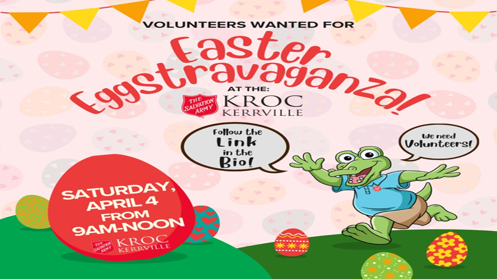 Easter Eggstravaganza at Kerrville Kroc Center