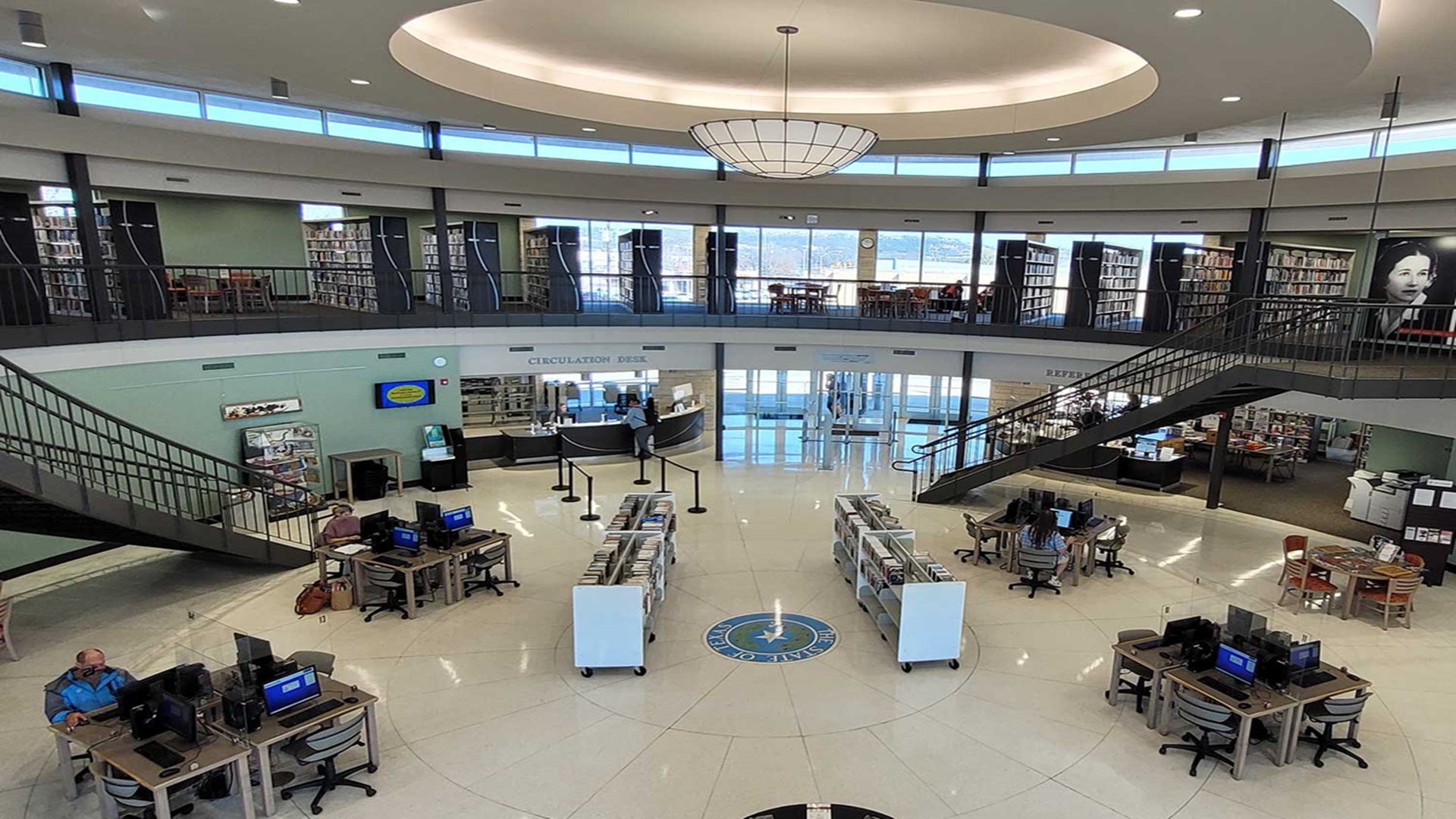 Library Closed at Butt-Holdsworth Memorial Library