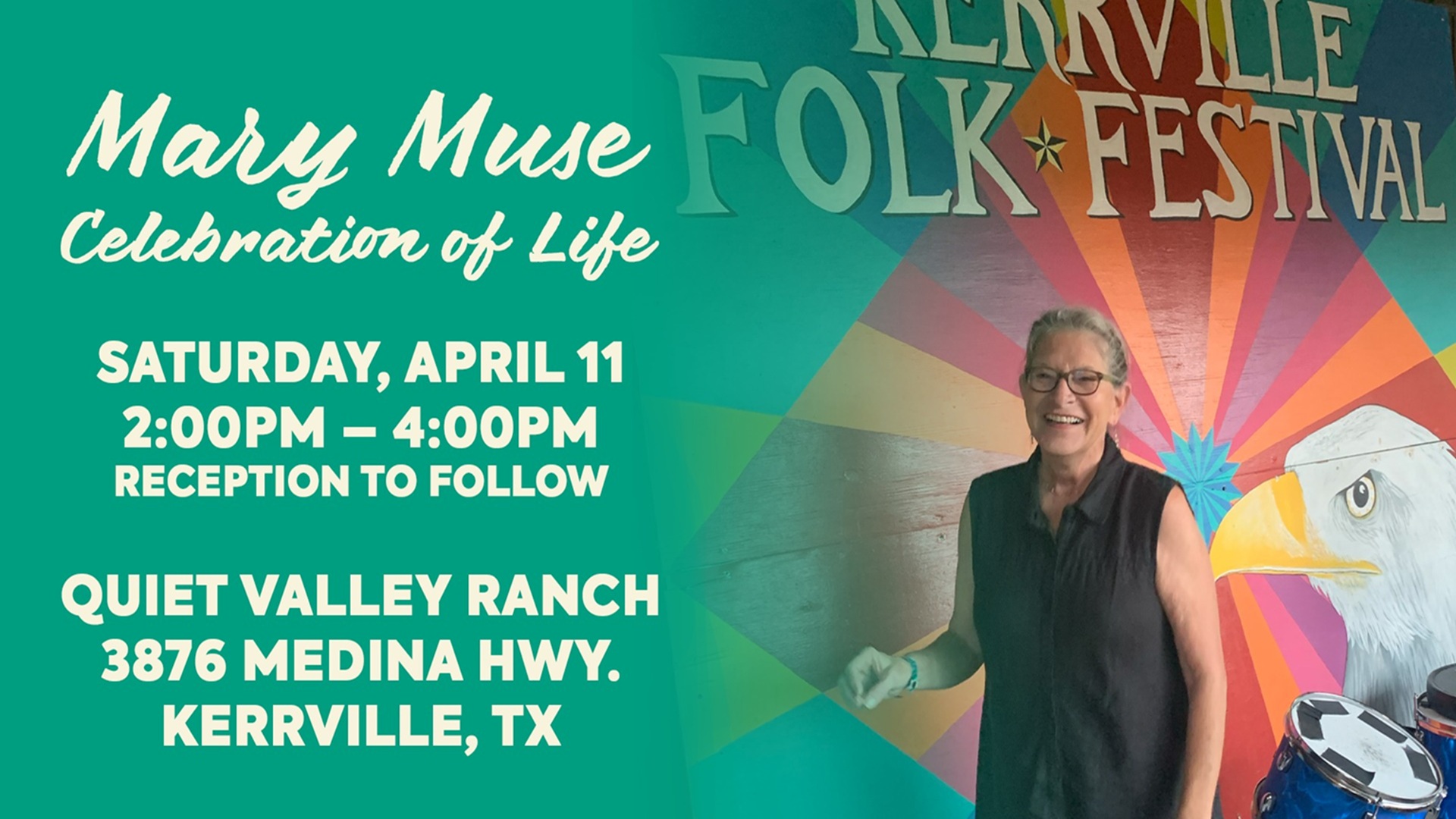 Celebration of Life for Mary Muse at Quiet Valley Ranch