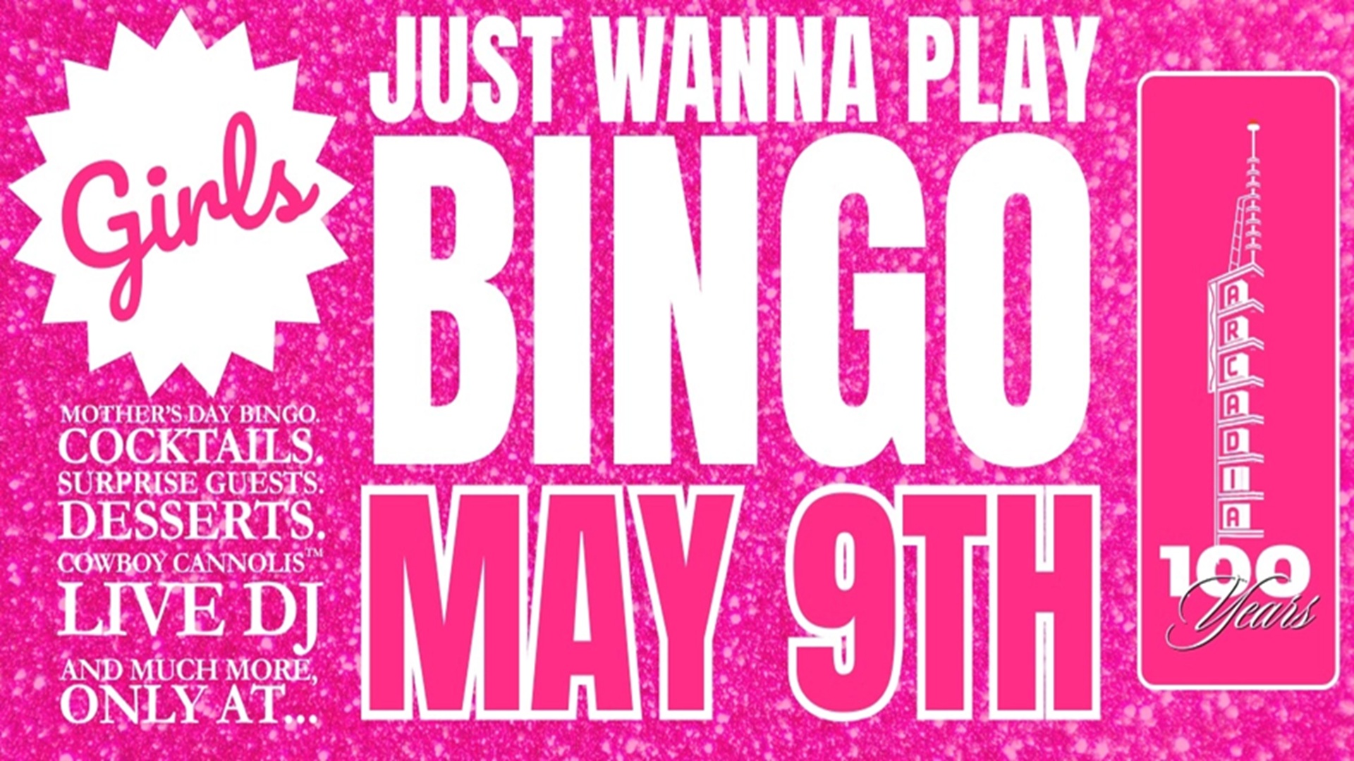 Girls Just Want to Play Bingo at Arcadia Live