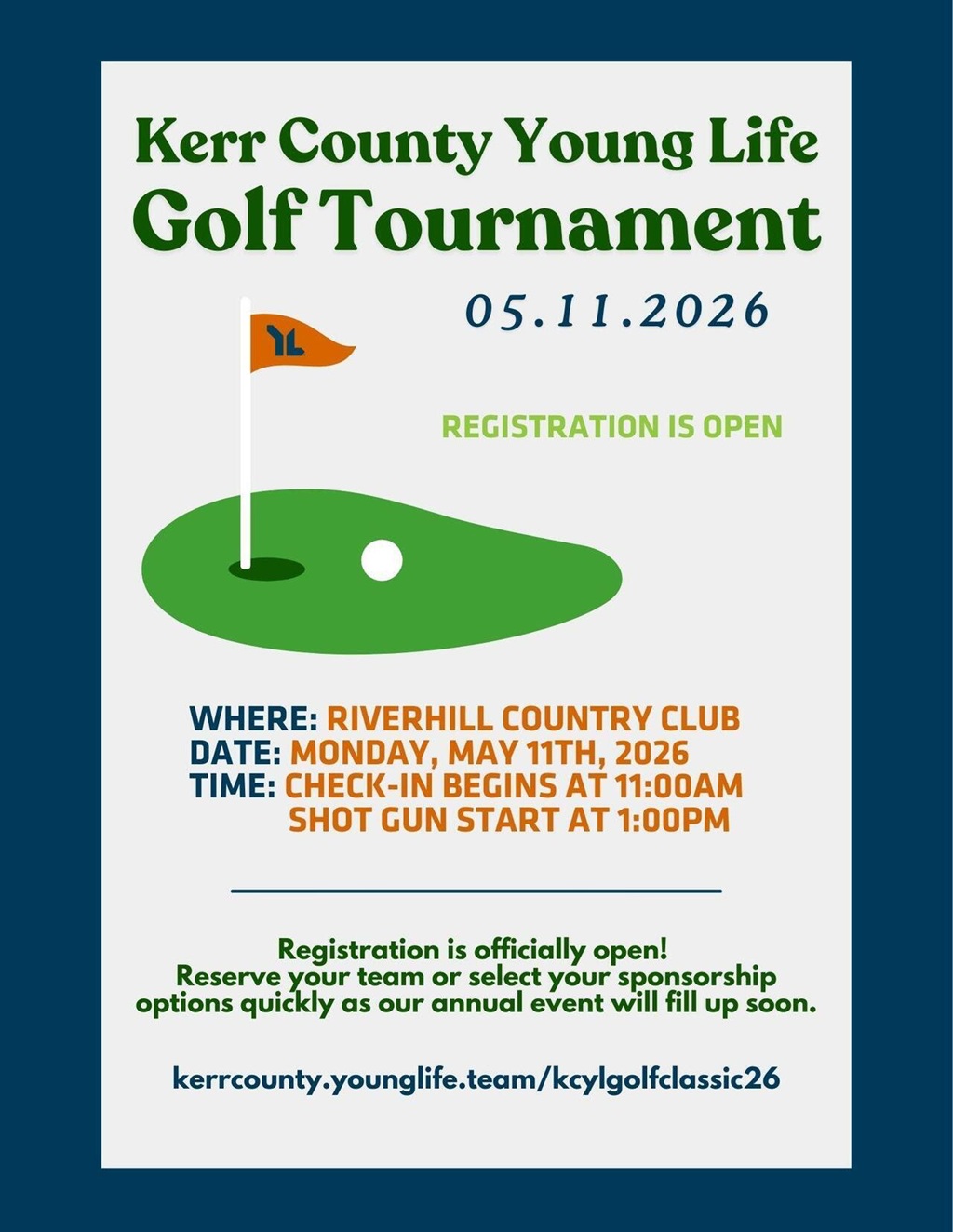 Kerr County Young Life Golf Tournament at Riverhill Country Club