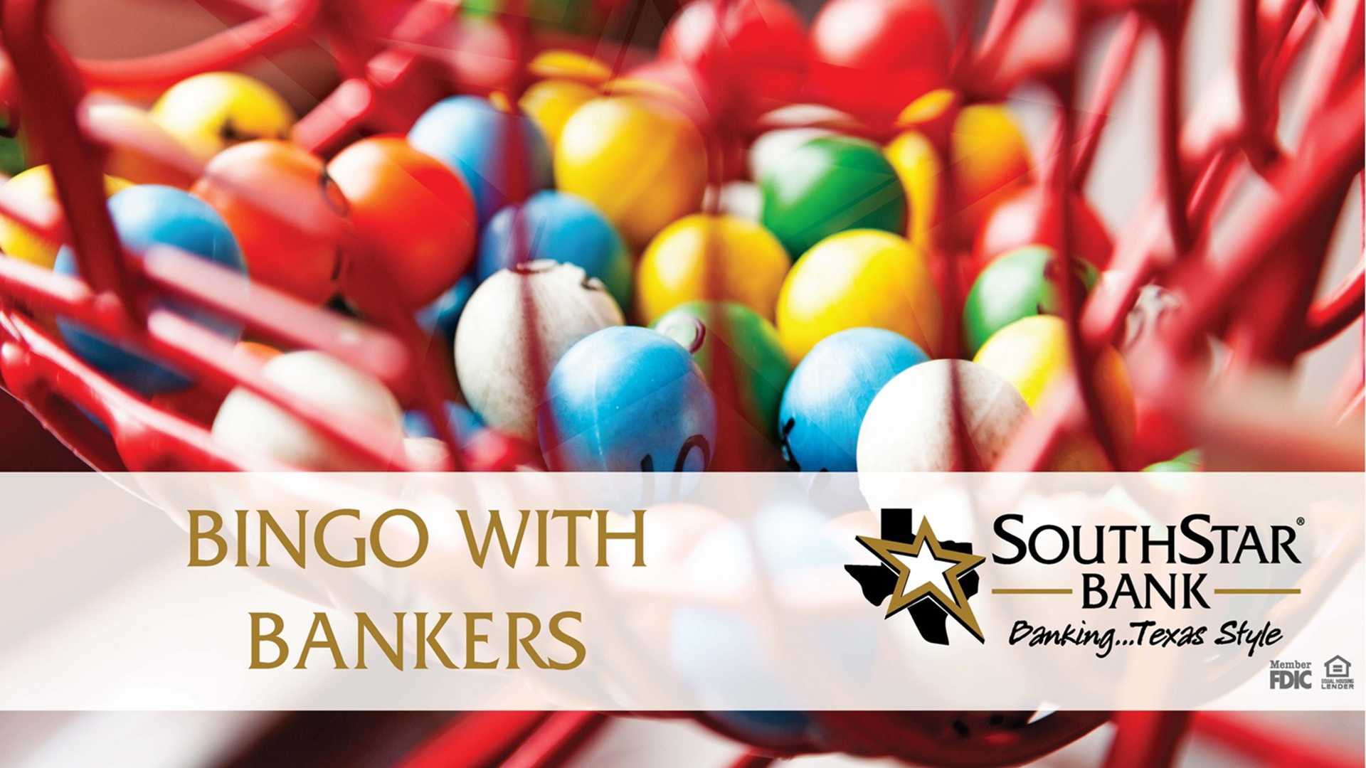 Kerrville Bingo with Bankers at SouthStar Bank