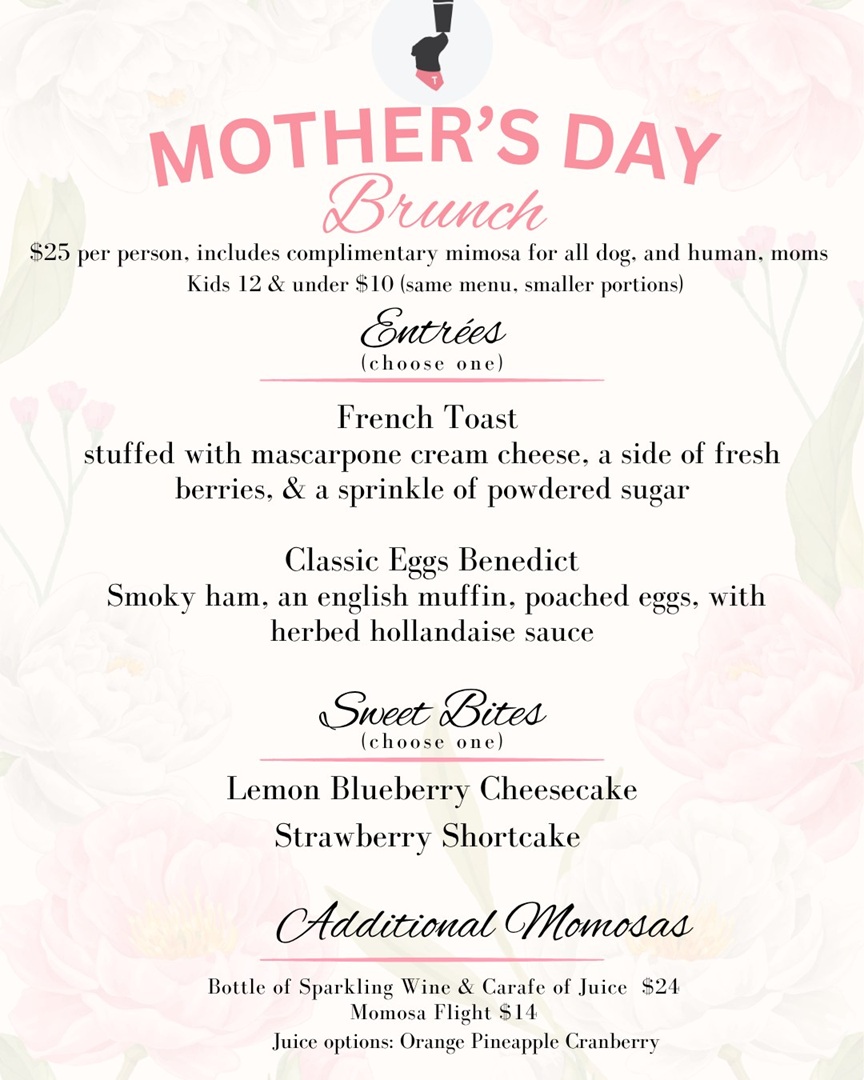 Mother’s Day Celebration at Tailchasers Patio + Pub