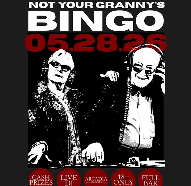 Not Your Granny’s Bingo at The Arcadia Live