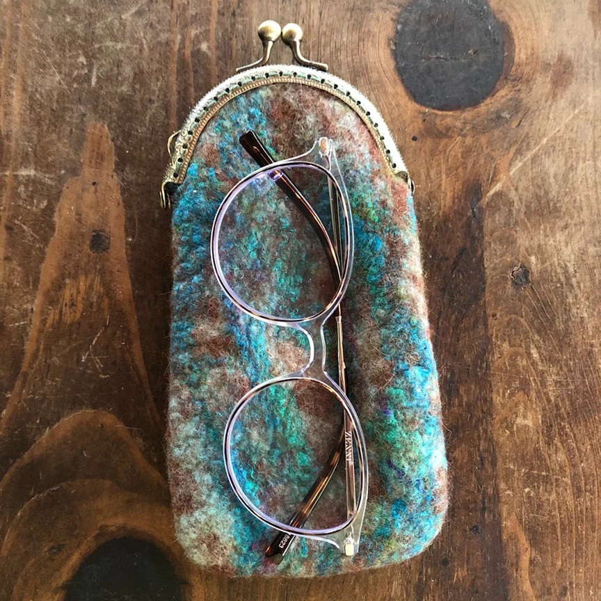Wet Felted Coin Purse with Marti Swanson at The Rogue Skein