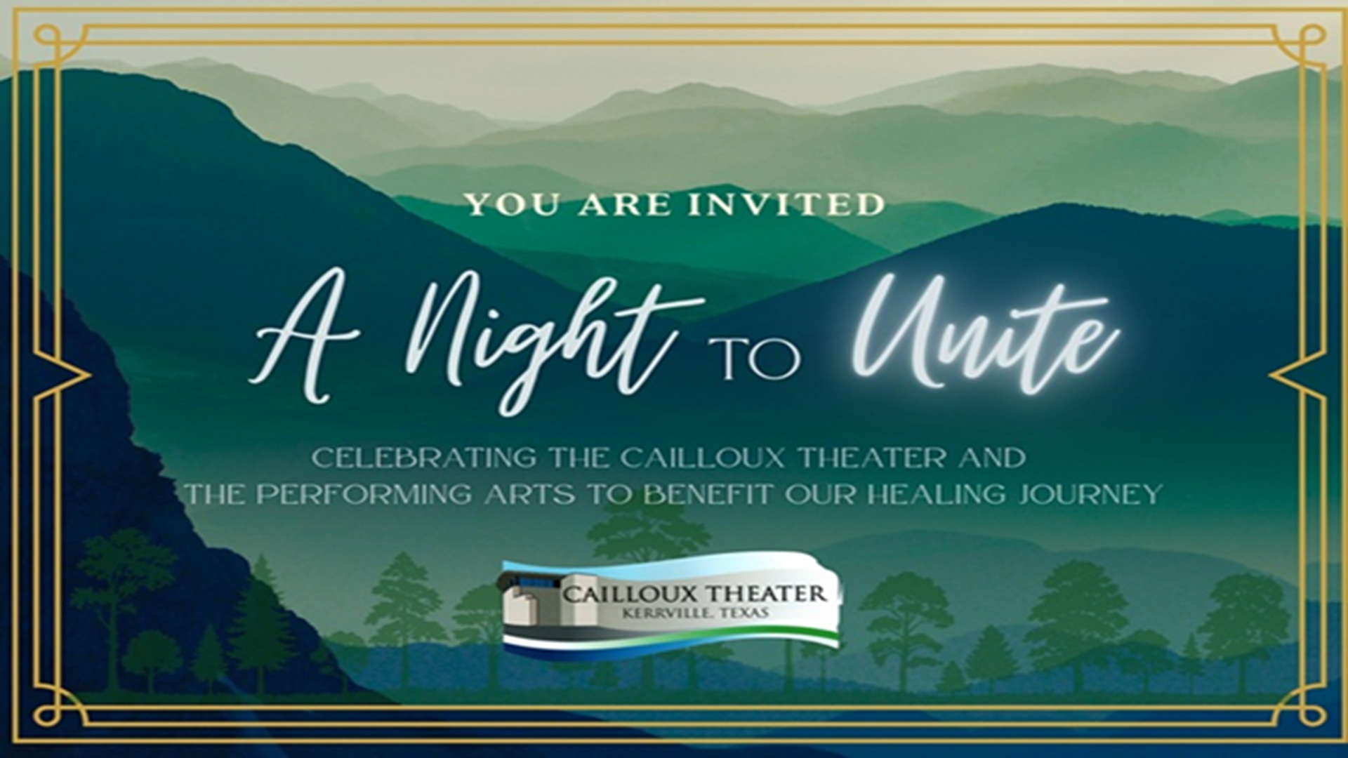 A Night to Unite Fundraiser at Cailloux Theater