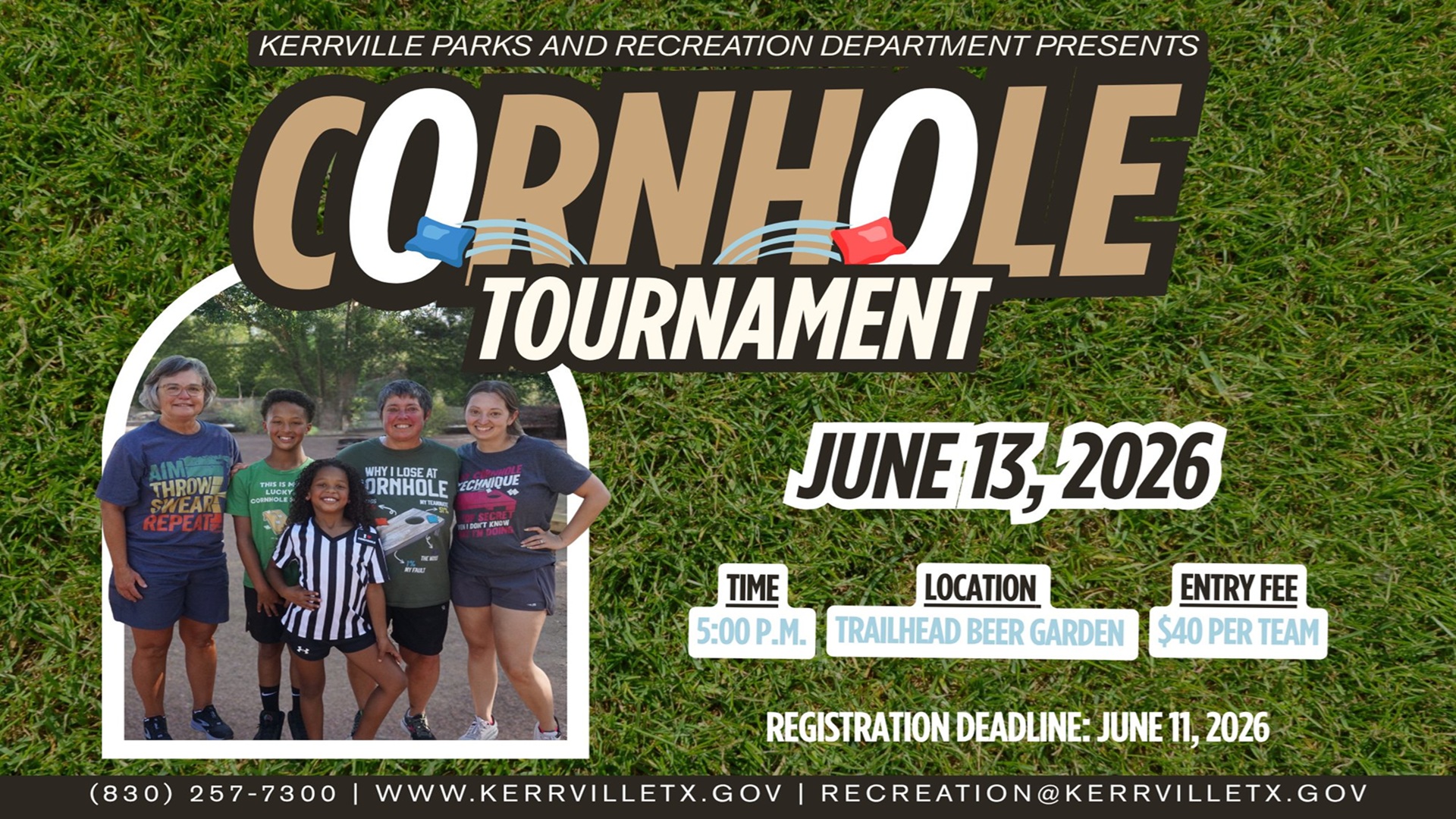 Annual Cornhole Tournament at Trailhead Beer Garden
