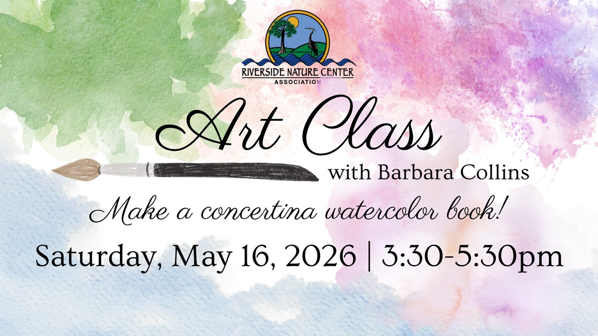 Art Class with Barbara Collins at Riverside Nature Center Association