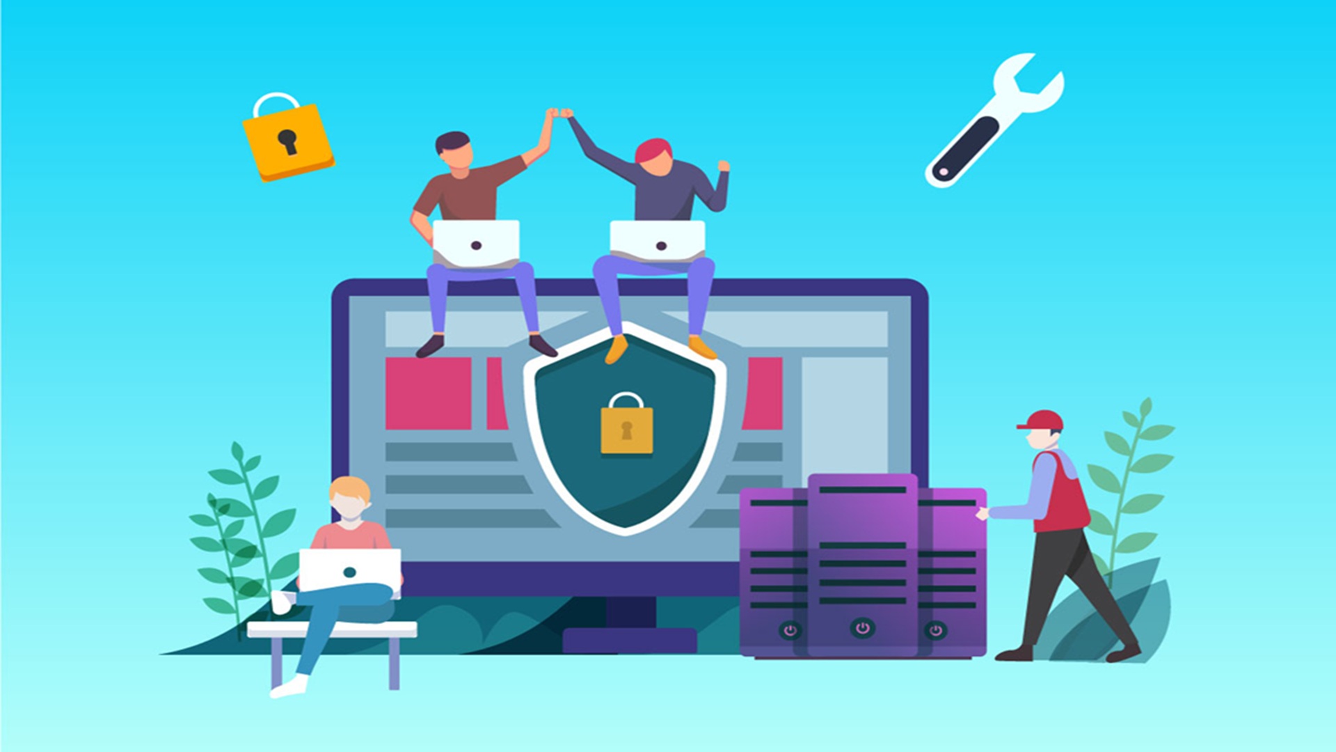 Safe & Secure Online at Butt-Holdsworth Memorial Library