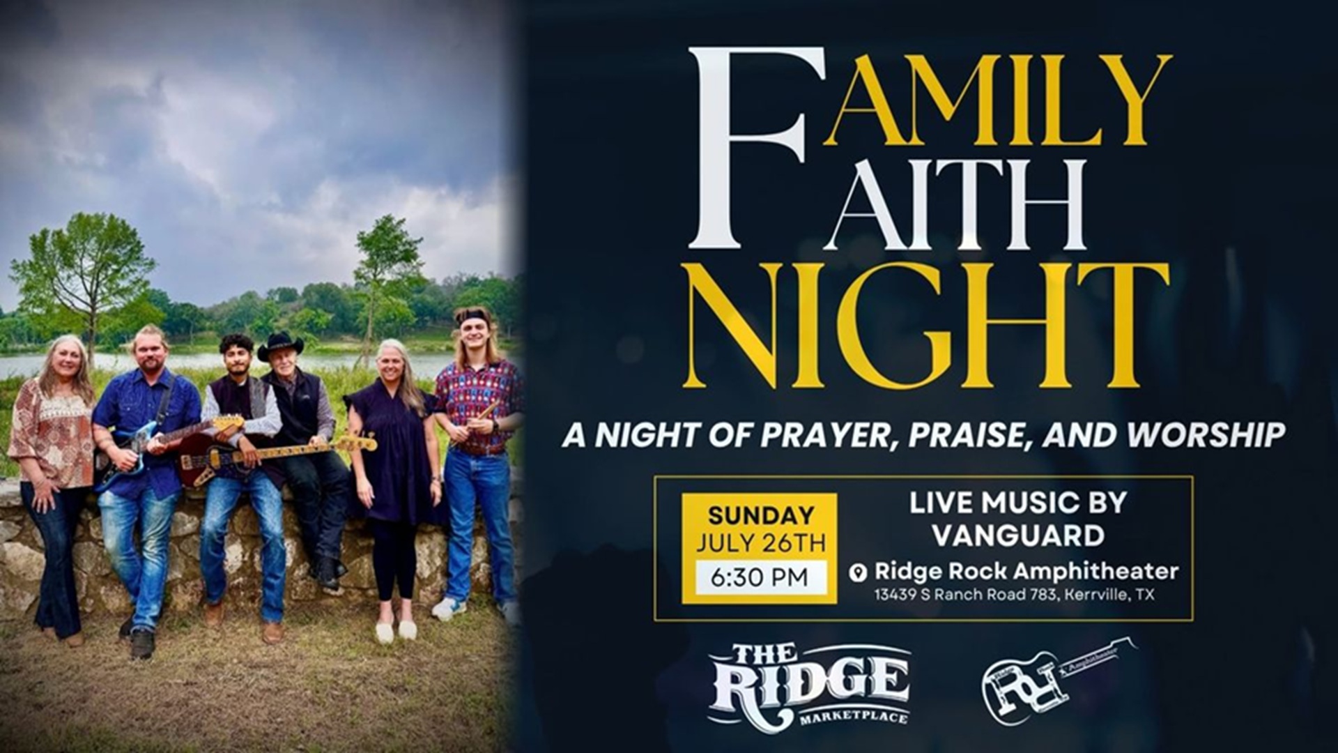 Family Faith Night at The Ridge Marketplace