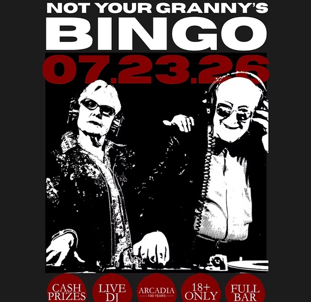 Not Your Granny’s Bingo at The Arcadia Live