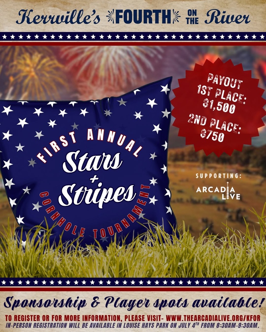 Stars & Stripes Cornhole Tournament at Louise Hays Park