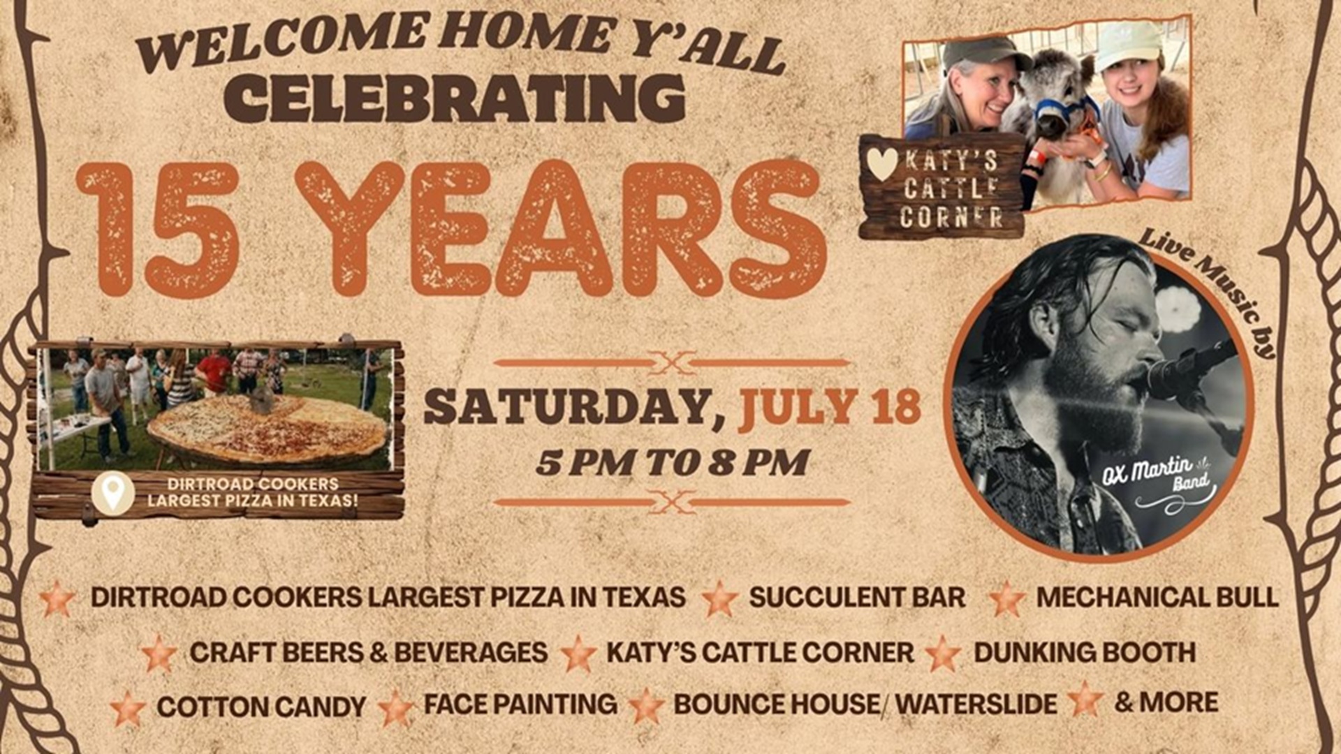 Welcome Home Y'all: Celebrating 15 Years at The Ridge Marketplace