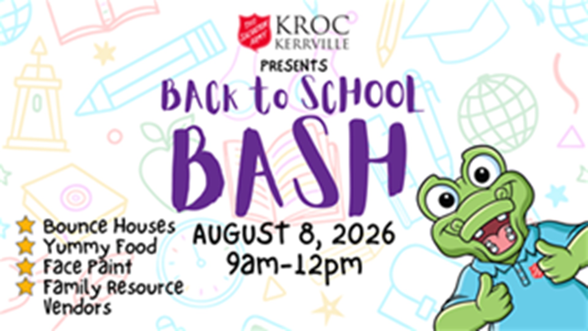 Back to School Bash at Kerrville Kroc Center