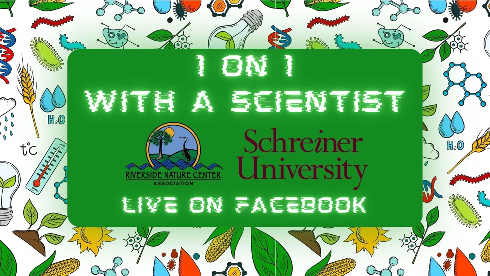 1 on 1 with a Scientist at Riverside Nature Center