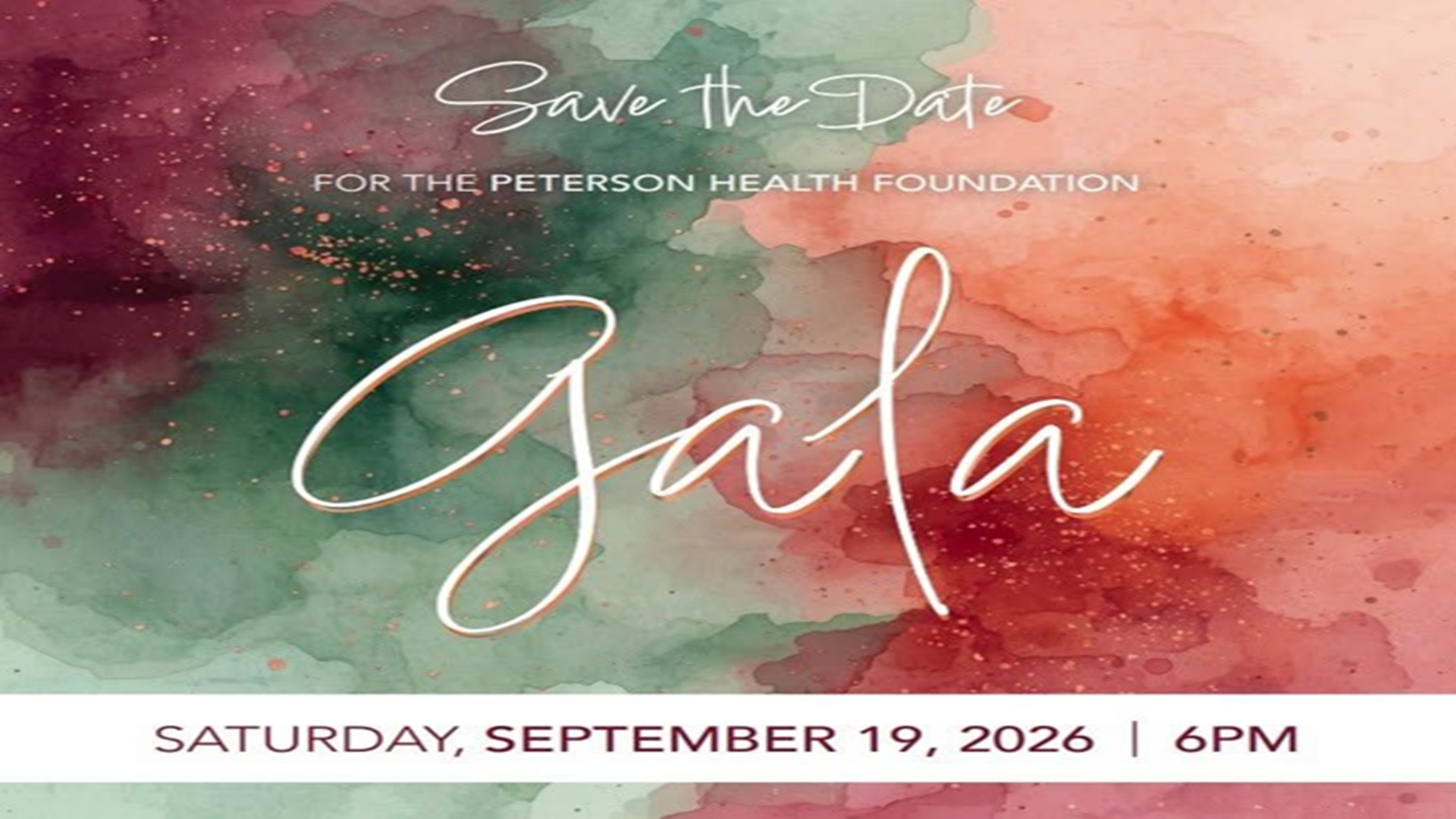 2027 Peterson Health Foundation Gala at Happy State Bank Expo Hall