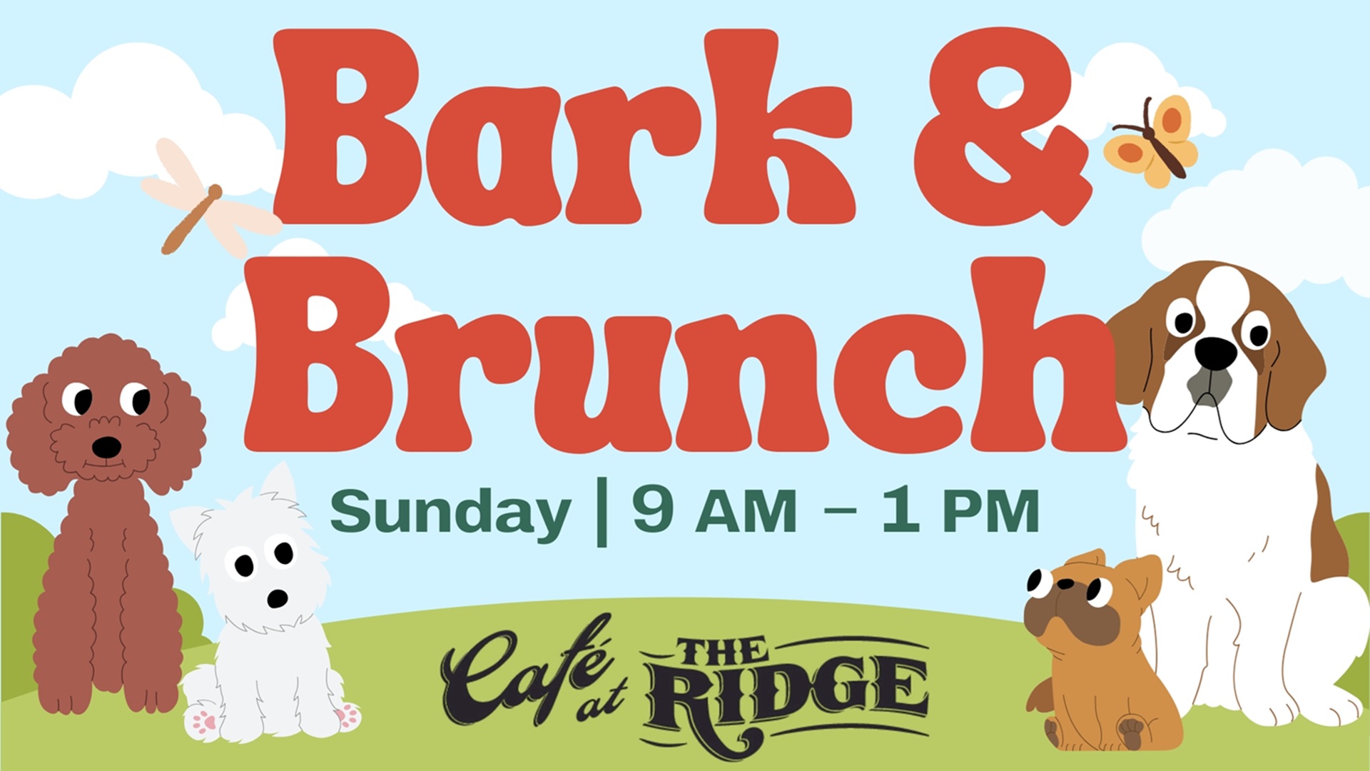 Bark and Brunch at Café at The Ridge