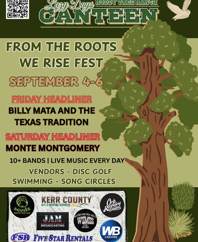 From the Roots We Rise Fest at Roddy Tree Ranch