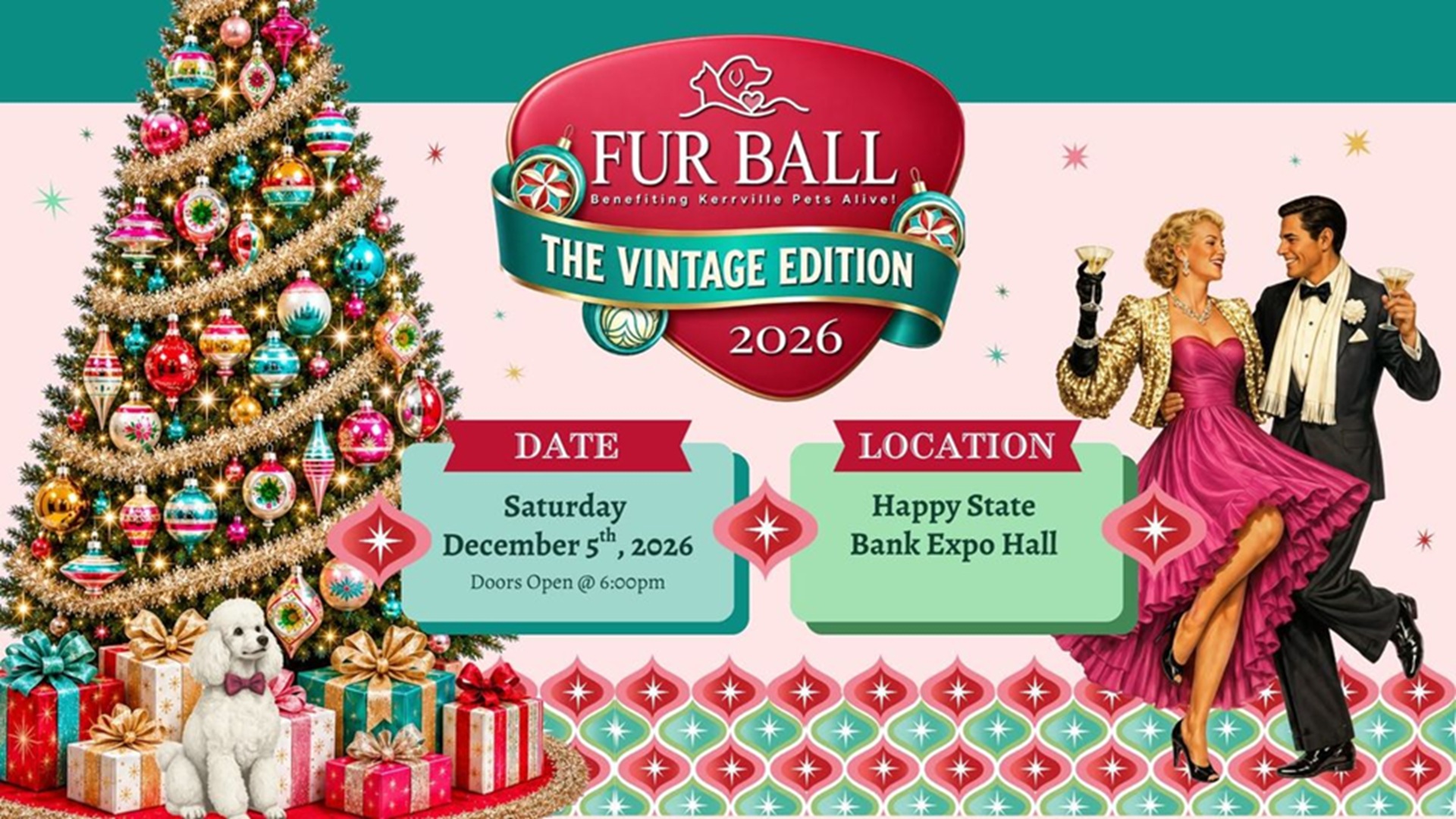 Kerrville Pets Alive! Fur Ball 2026: The Vintage Edition at Hill Country Youth Event Center