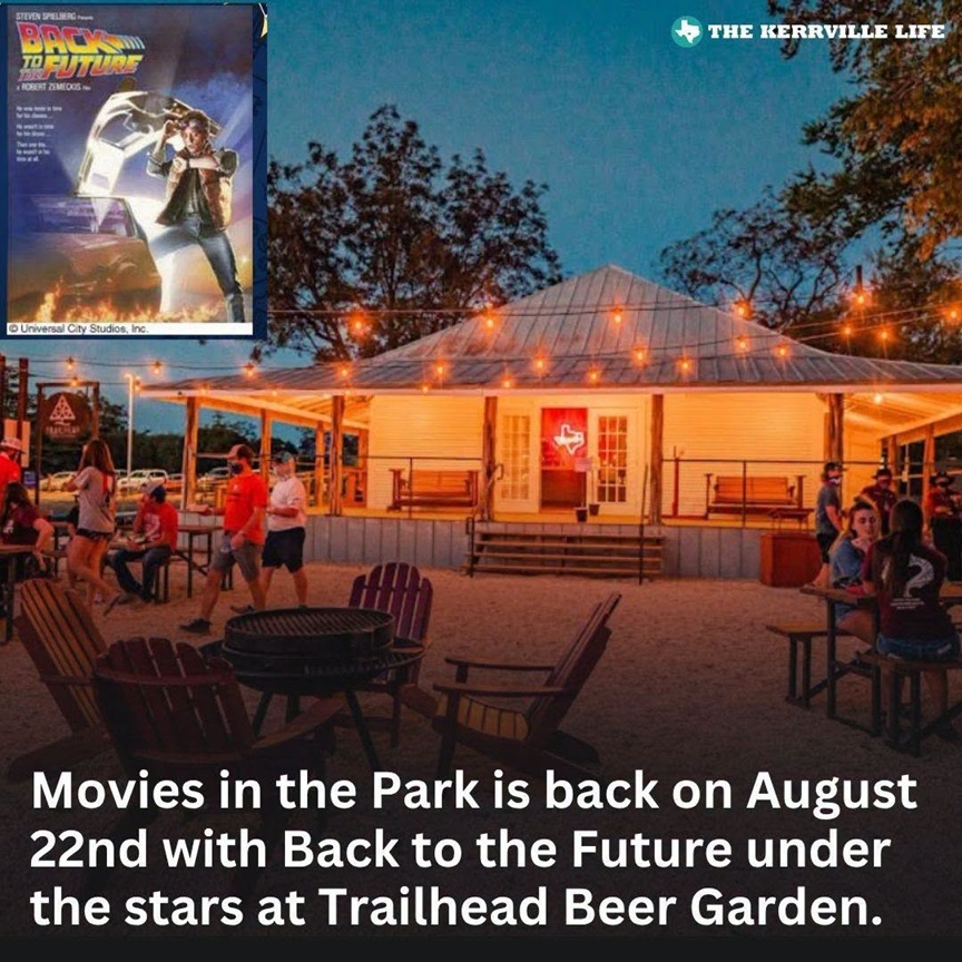 Movies in the Park – “Back to the Future” at Trailhead Beer Garden