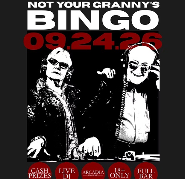 Not Your Granny's Bingo at The Arcadia Live