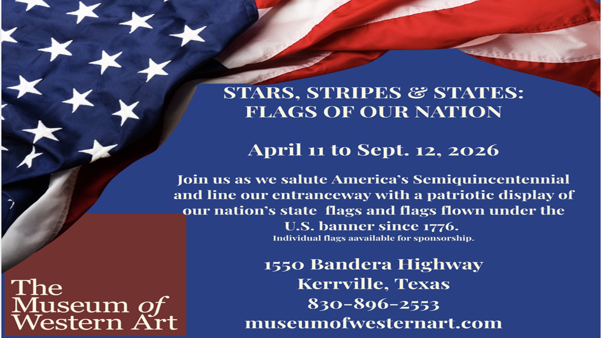 Stars, Stripes and States Exhibit at The Museum of Western Art