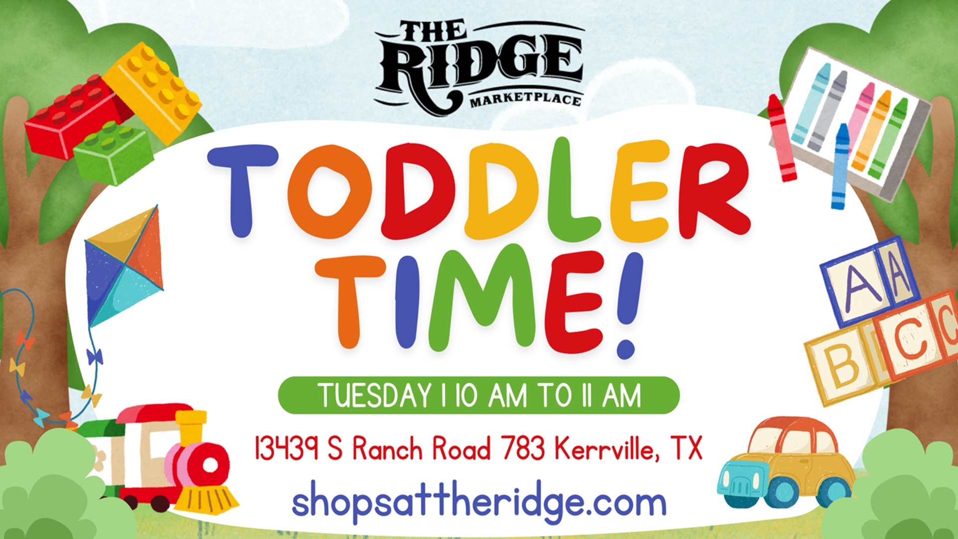 Toddler Time at The Ridge Marketplace