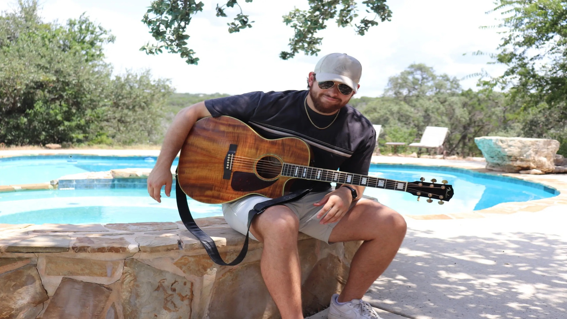 George Marsh at Singing Water Vineyards