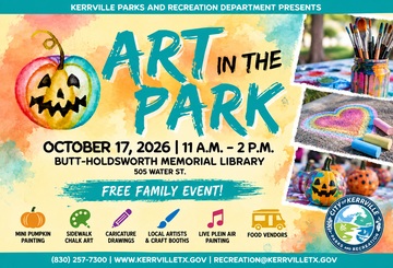 Art in the Park at Butt-Holdsworth Memorial Library