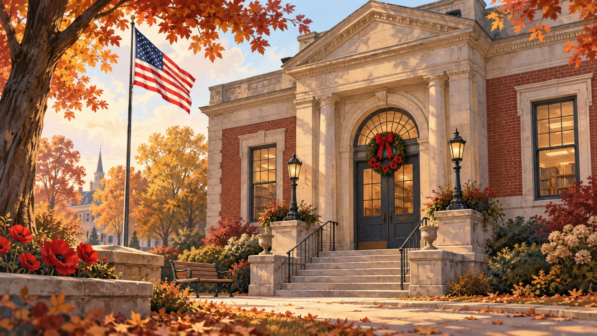 Butt-Holdsworth Memorial Library Closed for Veterans Day