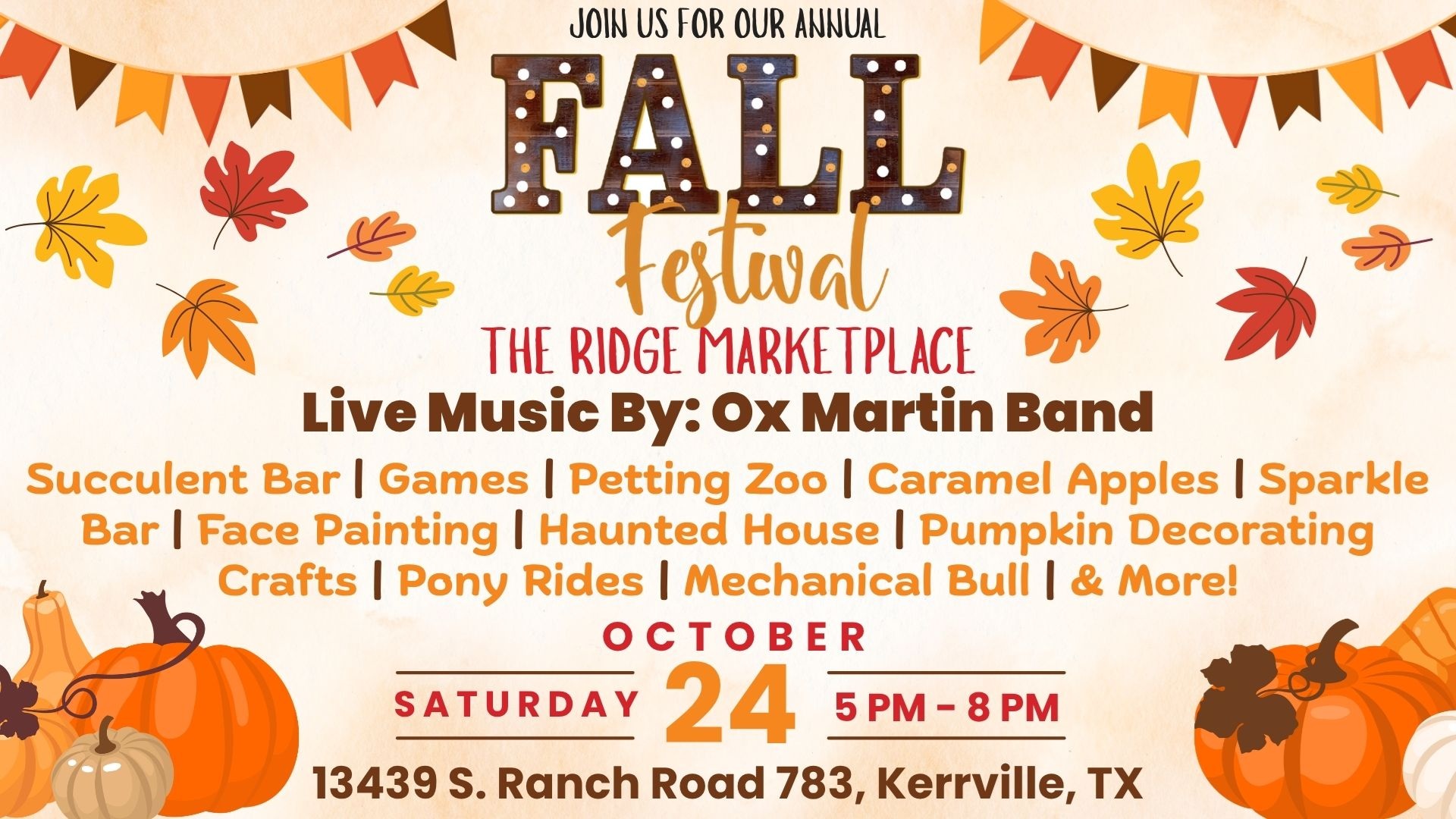 Fall Fest at The Ridge Marketplace