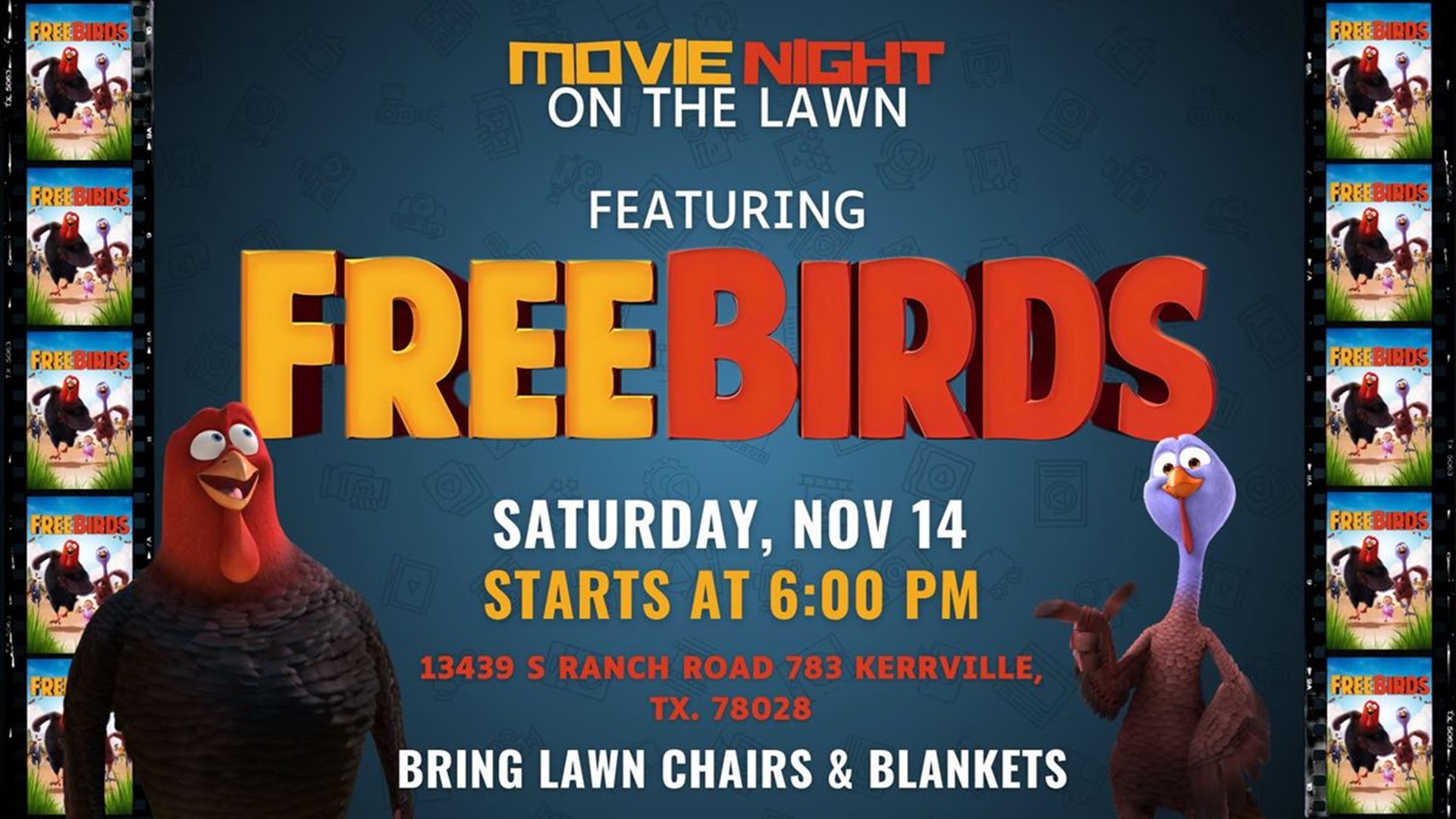 Free Birds: Movie Night on the Lawn at The Ridge Marketplace