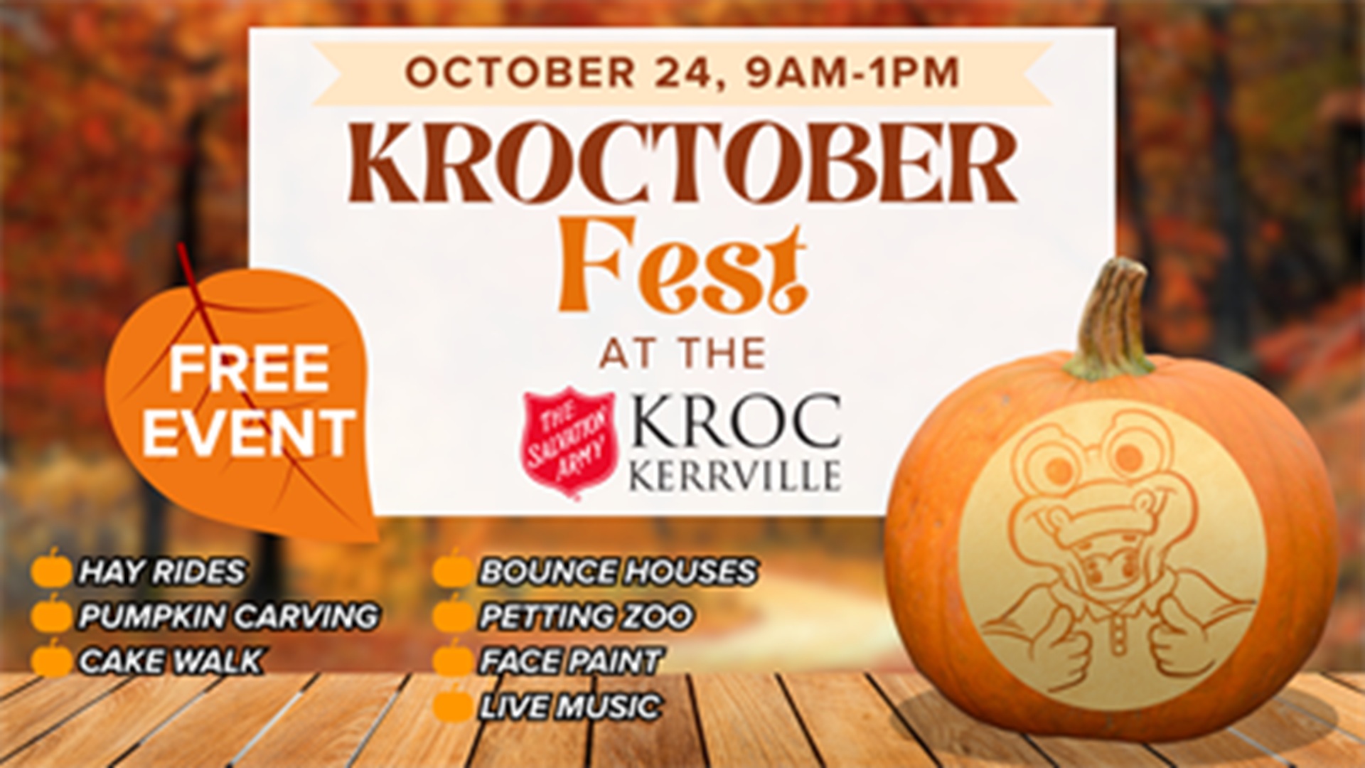Kroctober Fest at Kerrville Kroc Center