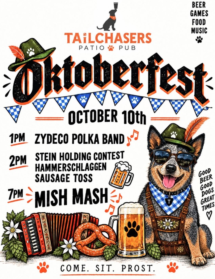 Oktoberfest at Tailchasers Patio Pub