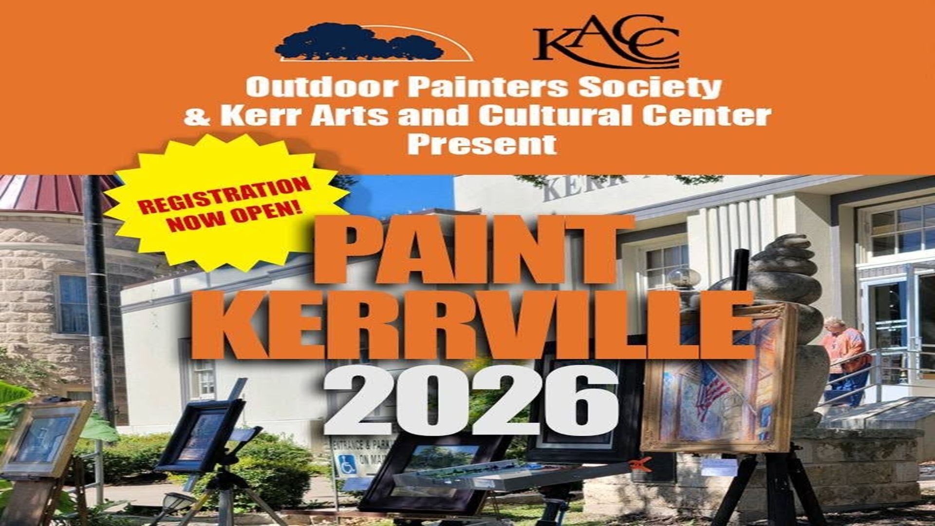 Paint Kerrville 2026 at Kerr Arts & Cultural Center